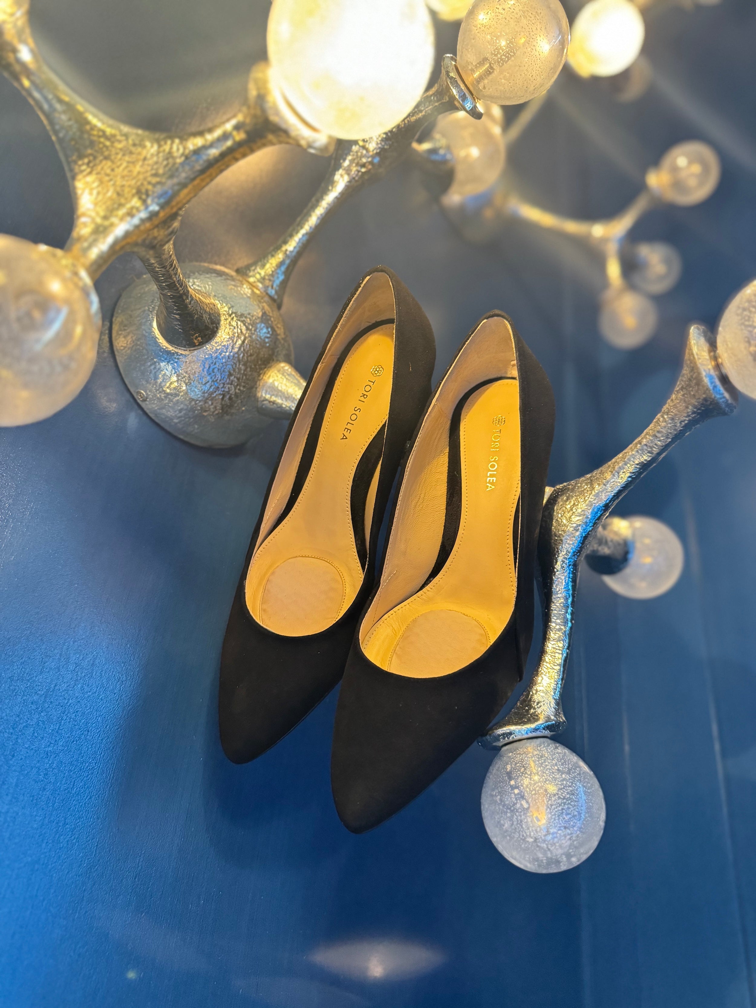 JACQUELINE Pumps - Black Suede