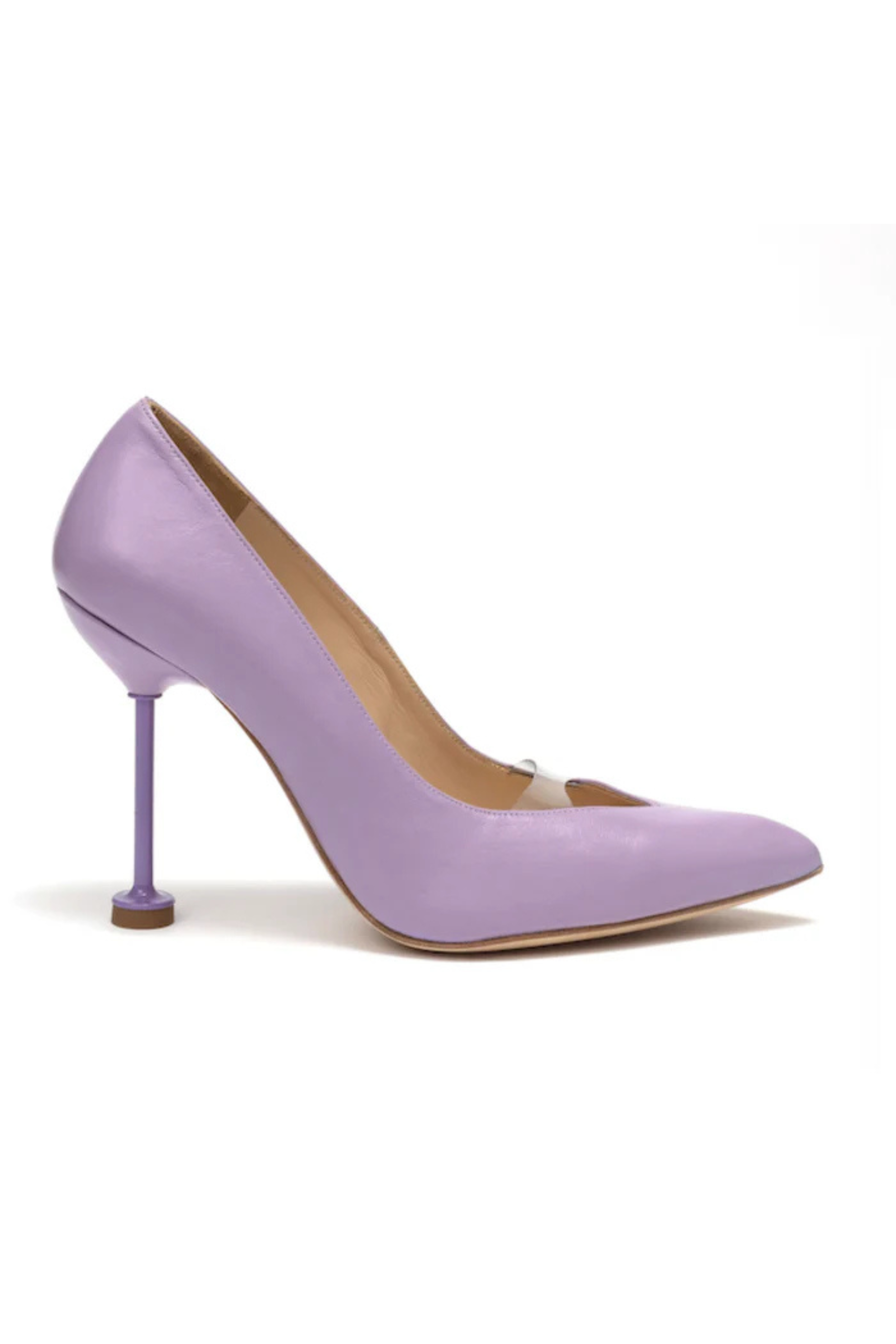 ANYA Calf Leather Pumps - Lavander