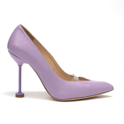 ANYA Calf Leather Pumps - Lavander