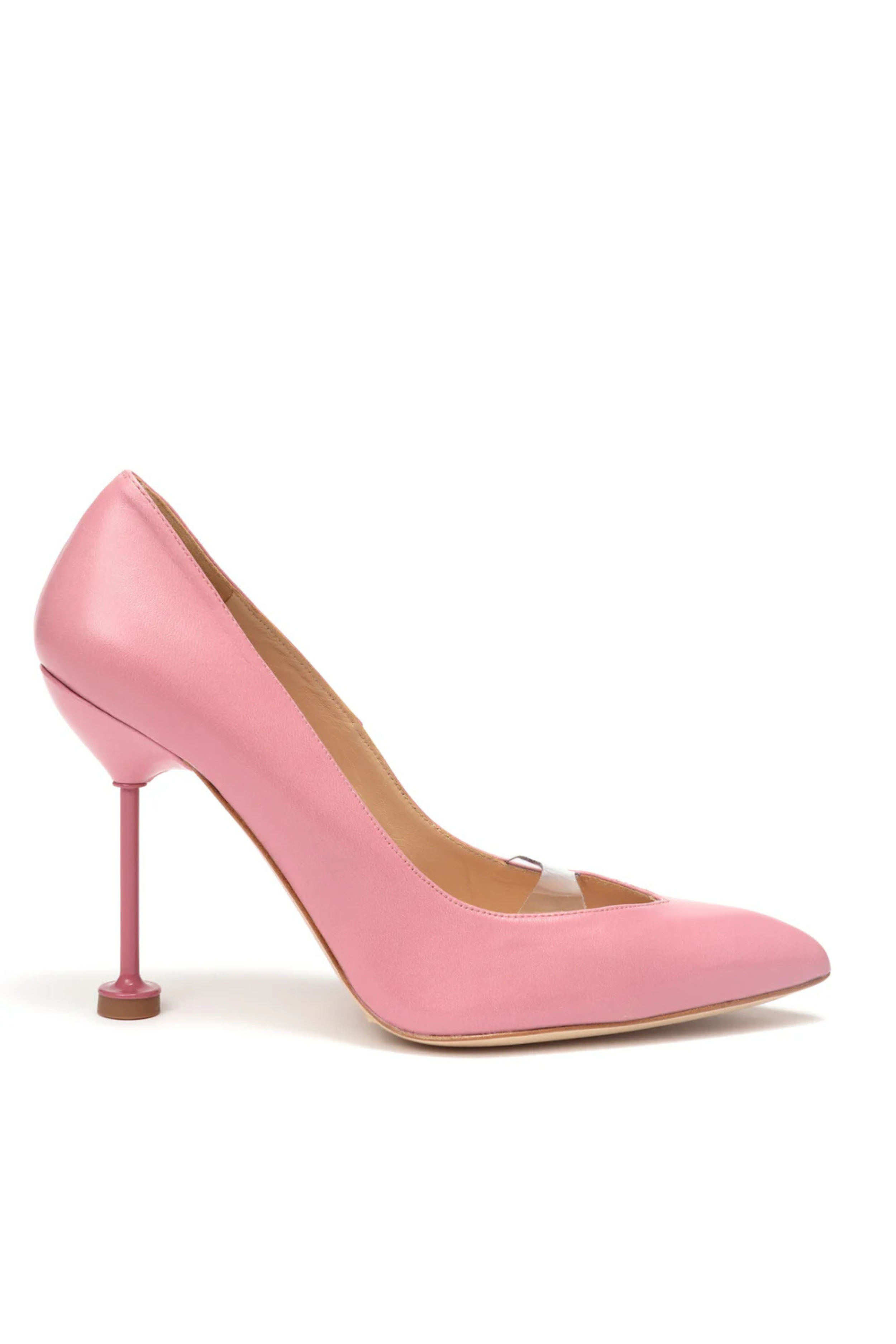 ANYA Calf Leather Pumps - Pink