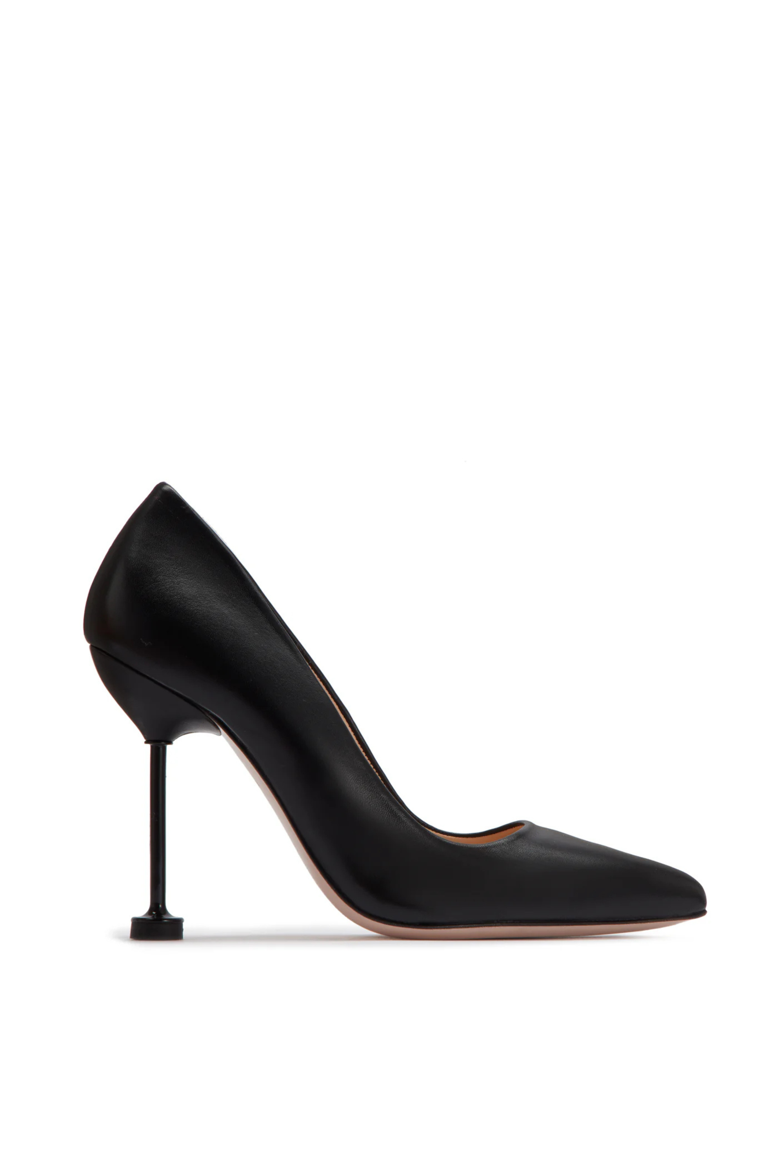 COCO Lamb Nappa Leather Pumps - Black